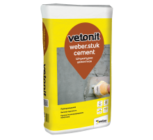 Фасадная цементная штукатурка Weber.Stuk Cement (25 кг)