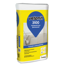 Финишный наливной пол VETONIT 3100  20 кг