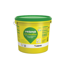 Силикатно-силиконовая декоративная штукатурка Vetonit Pas Decofino ШУБА 1мм