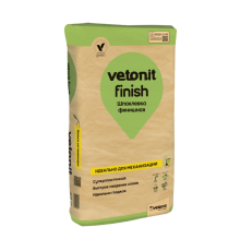 Шпаклевка белая финишная Vetonit Finish 25 кг