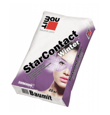 КЛЕЙ  ДЛЯ ТЕПЛОИЗОЛЯЦИИ BAUMIT STAR CONTACT ЗИМНИЙ