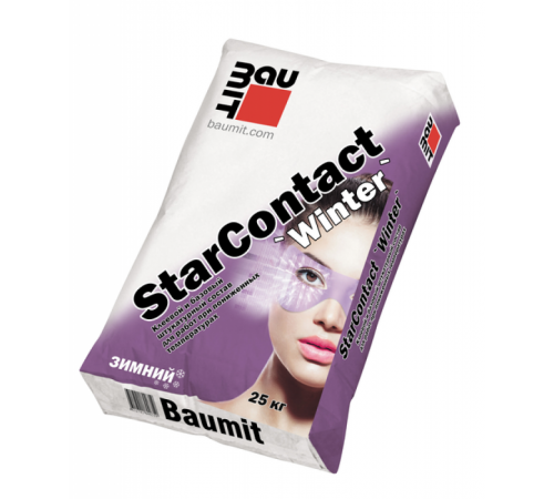 КЛЕЙ  ДЛЯ ТЕПЛОИЗОЛЯЦИИ BAUMIT STAR CONTACT ЗИМНИЙ