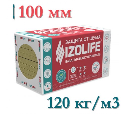 УТЕПЛИТЕЛЬ IZOLIFE ФАС УНИВЕРСАЛ 100мм (2,16м²)