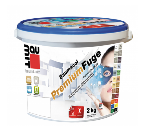 Затирка Baumit Baumacol PremiumFuge белая (2кг)