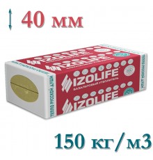 Утеплитель IZOLIFE Плавающий Пол 40 мм | Плотность 150 кг/м³
