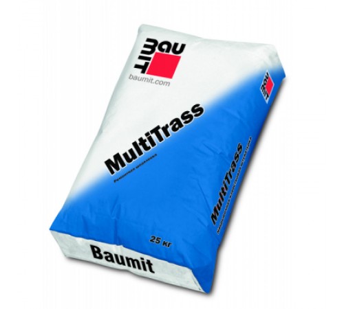 РЕМОНТНАЯ ШПАКЛЕВКА Baumit MultiTrass 25кг