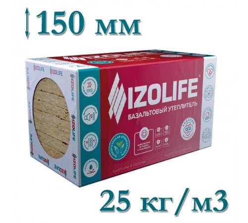 Утеплитель IZOLIFE LIGHT 150 мм (2.88 м²)