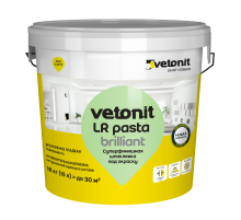 Суперфинишная шпаклевка Vetonit LR Pasta Brilliant (под окраску и обои; 18 кг)