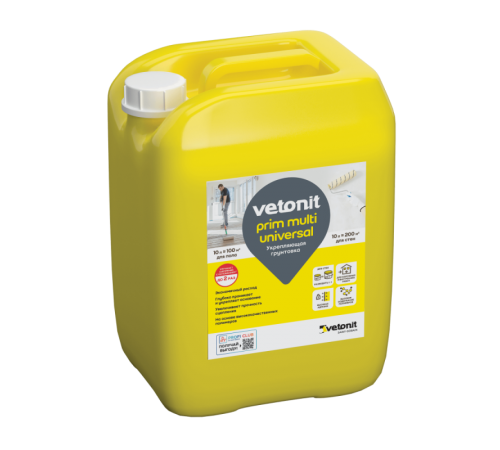Укрепляющая грунтовка WEBER PRIM MULTIi (10 л)