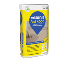 Универсальный наливной пол VETONIT FAST 4000 20 кг