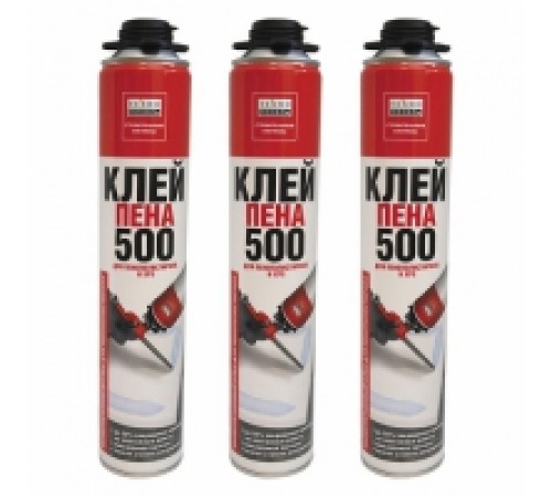 Клей-пена ТехноНИКОЛЬ 500 PROFESSIONAL для пенополистирола