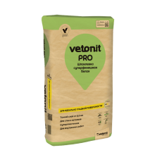Шпаклевка белая суперфинишная Vetonit PRO 25 кг