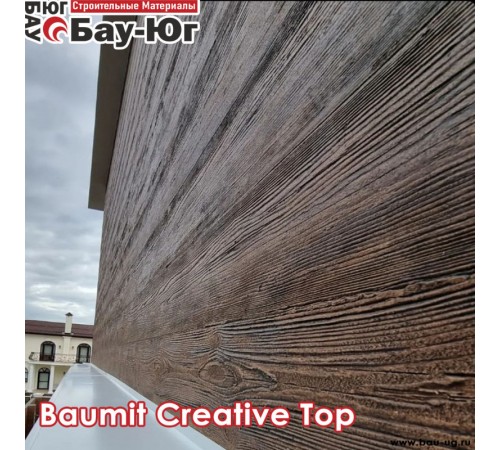 МОДЕЛИРУЕМАЯ ШТУКАТУРКА BAUMIT CREATIV TOP Max 4мм