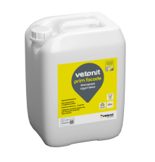 Фасадная грунтовка глубокого проникновения Vetonit Prim Facade 10л.