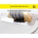 Белый клей-гель для мрамора, камня и керамогранита vetonit comfort extreme fix 20 кг