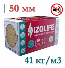 УТЕПЛИТЕЛЬ IZOLIFE АКУСТИК  100мм