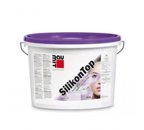 ДЕКОРАТИВНАЯ ШТУКАТУРКА BAUMIT SILIKON TOP ШУБА 1,5мм