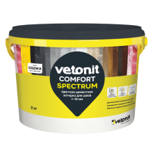 Затирка для швов Vetonit Comfort Spectrum белый 2кг