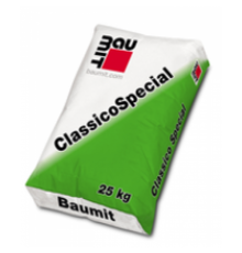 Серая Минеральная штукатурка Baumit Classico Special Короед 3 мм